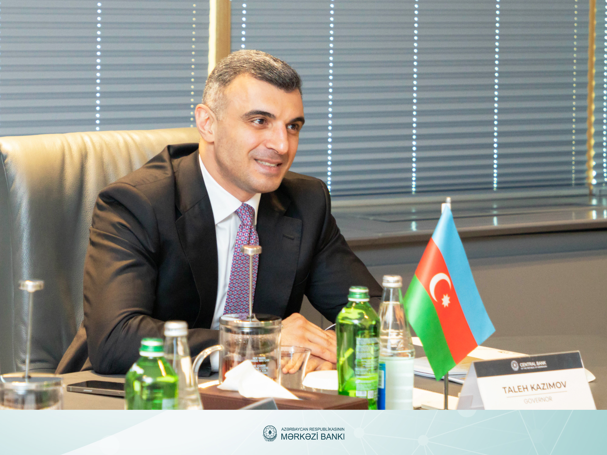 Azərbaycan Mərkəzi Bankının sədri İsveçrə Milli Bankının nümayəndə heyətini qəbul edib